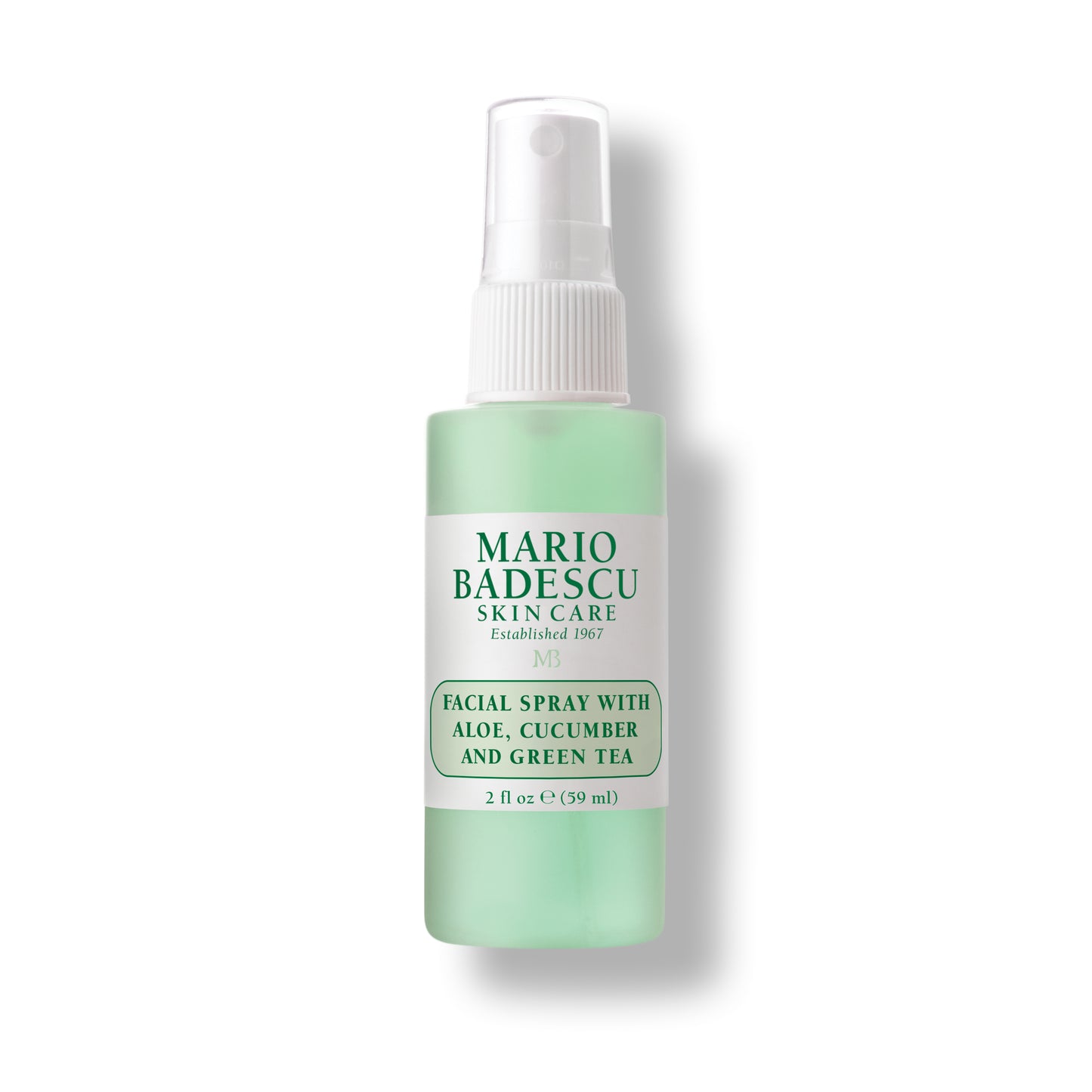 Facial Spray With Aloe, Cucumber And Green Tea
