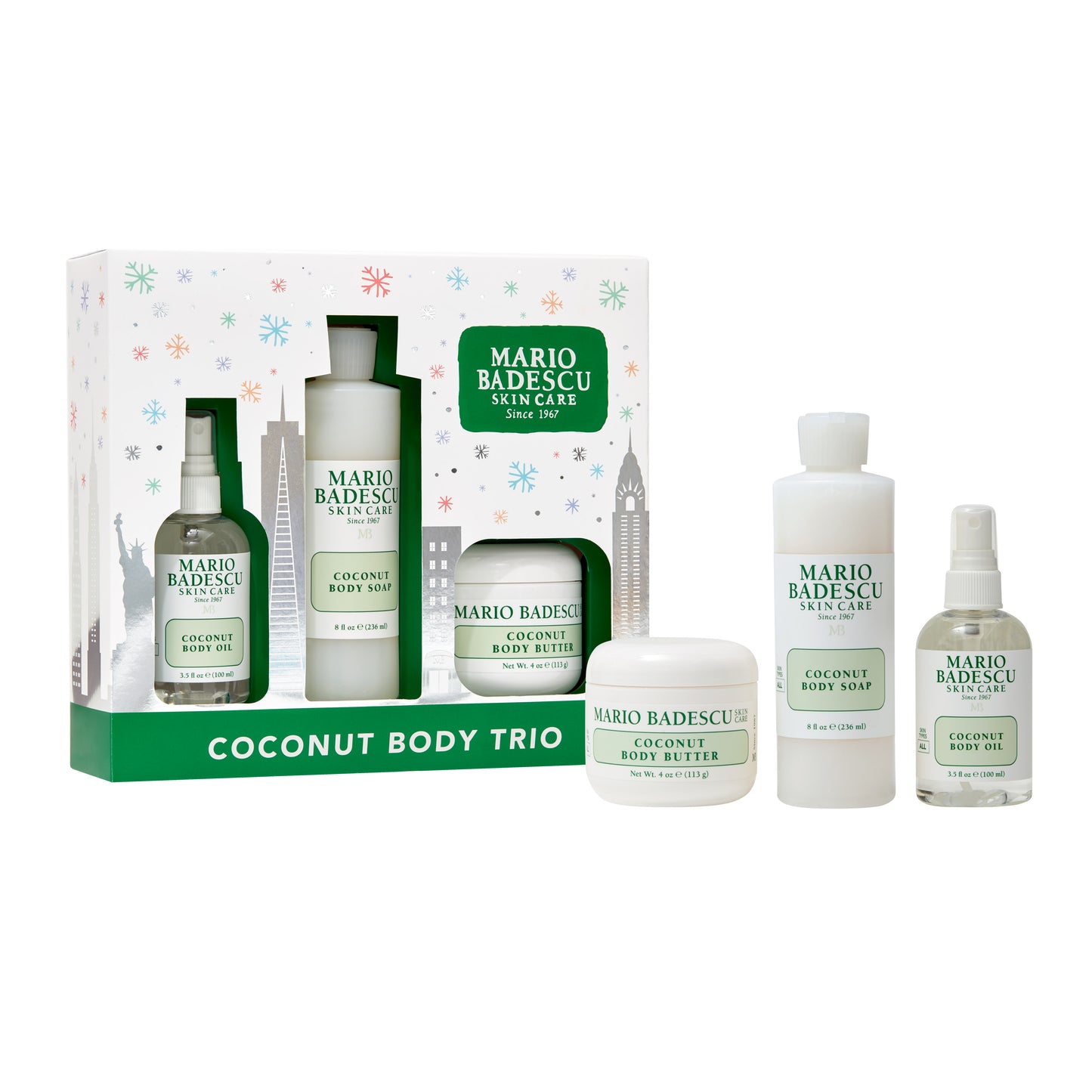 Coconut Body Holiday Trio