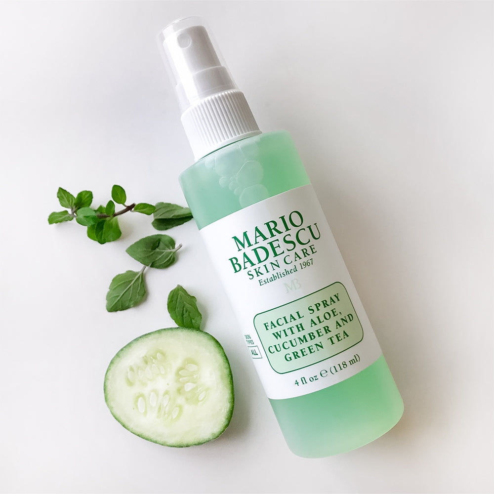 Facial Spray with Aloe, Cucumber and Green Tea: What It Does & How To – Mario  Badescu