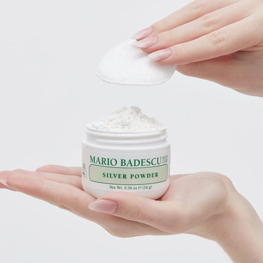 What is Mario Badescu Silver Powder—and How Do You Use It?