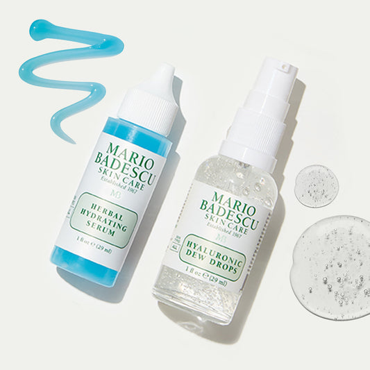 What’s the Difference: Herbal Hydrating Serum vs. Hyaluronic Dew Drops