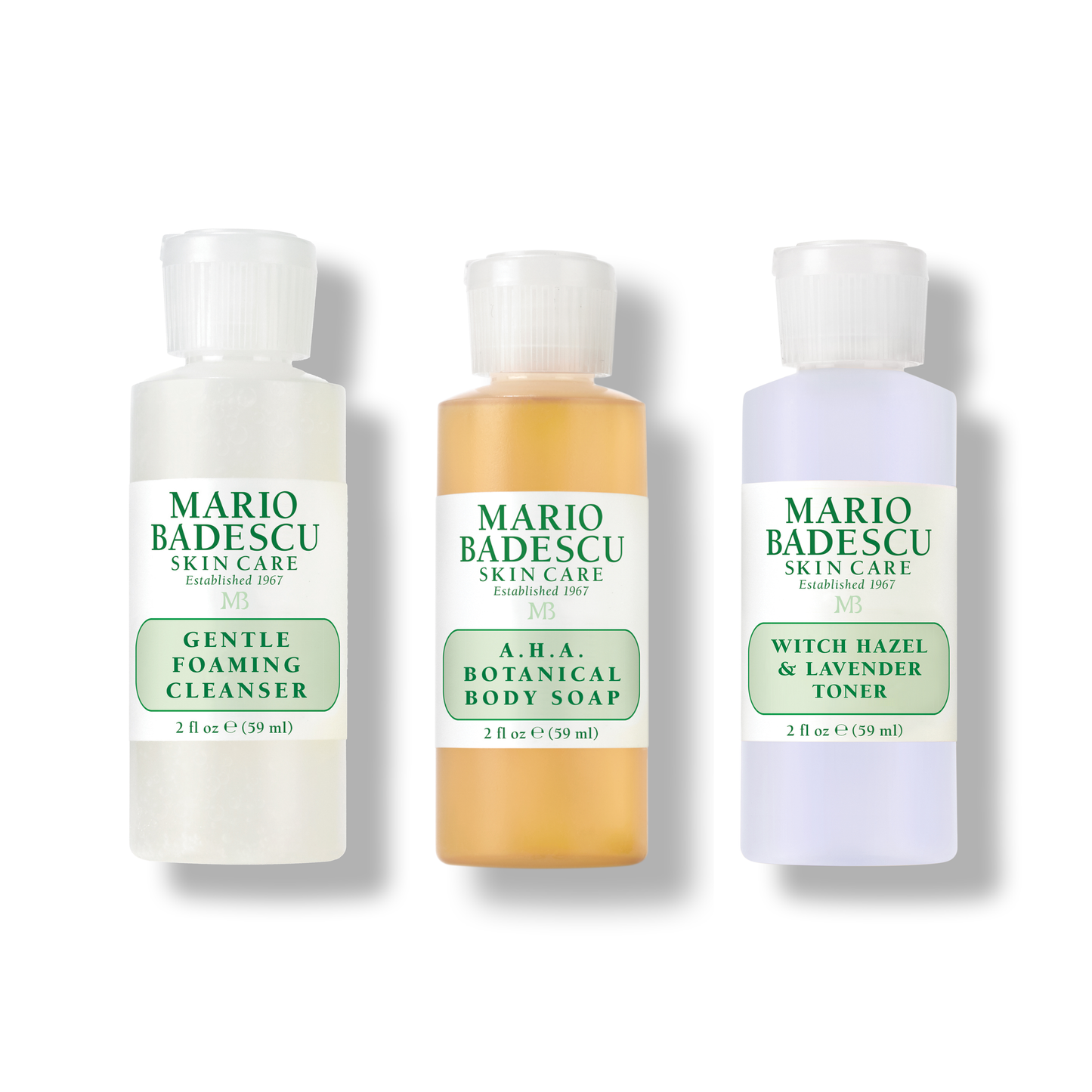 The Refining Routine: Gentle Foaming Cleanser + Witch Hazel & Lavender Toner + A.H.A. Body Lotion