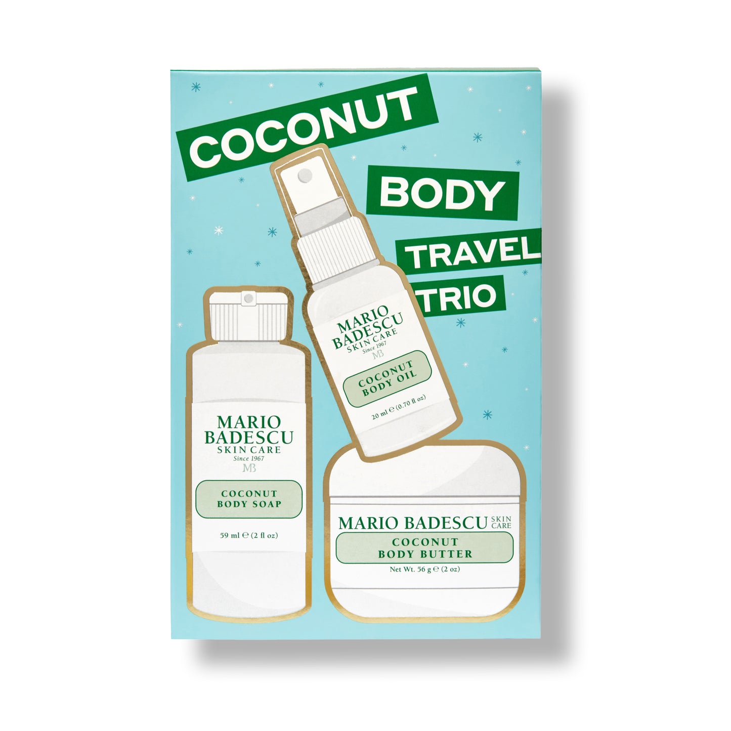 Coconut Body Travel Trio
