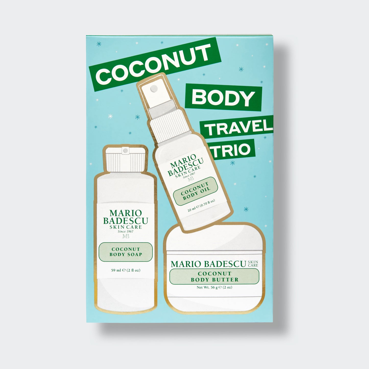 Coconut Body Travel Trio
