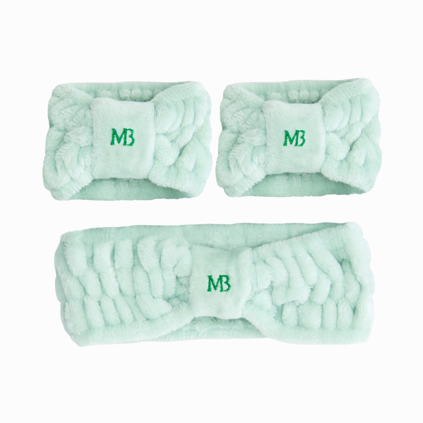 Microfiber Headband & Wristband Set