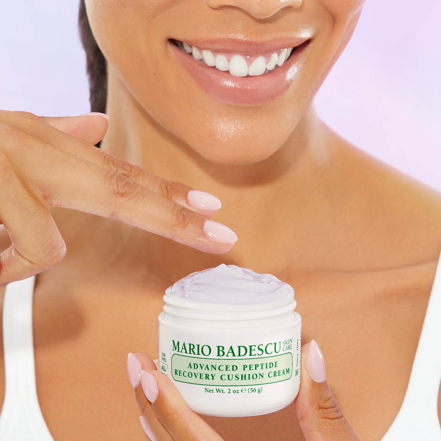Advanced Peptide Recovery Cushion Cream with Adaptogens