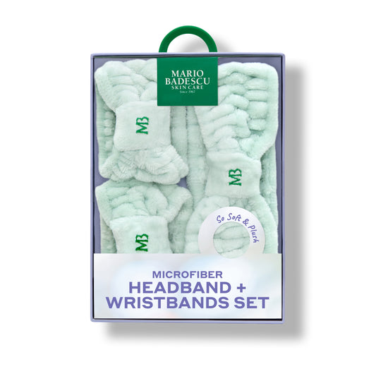 Microfiber Headband & Wristband Set