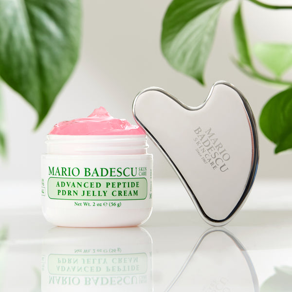 Advanced Peptide PDRN Jelly Cream + Gua Sha Bundle – Mario Badescu