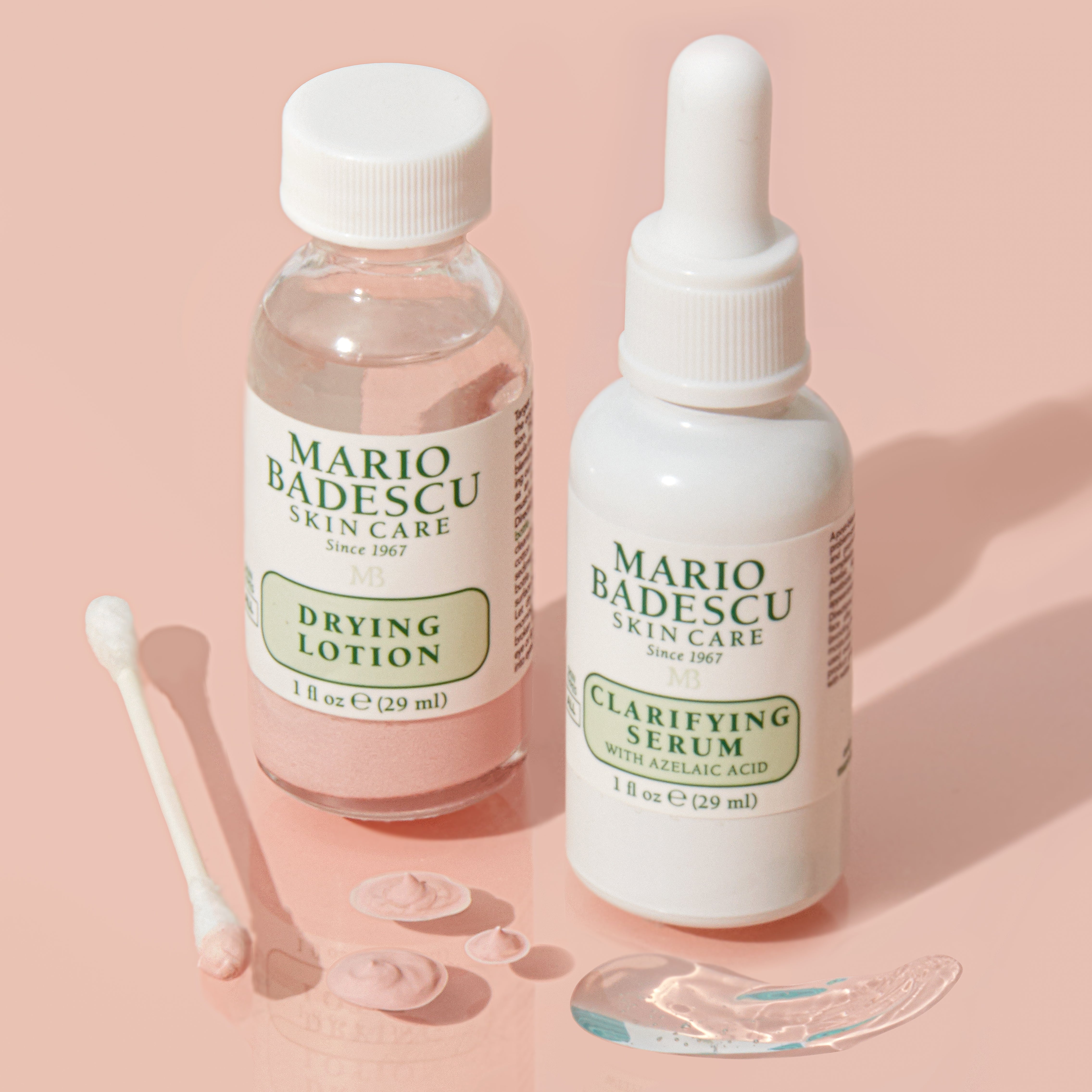 Drying Lotion + Clarifying Serum with Azelaic Acid Bundle – Mario