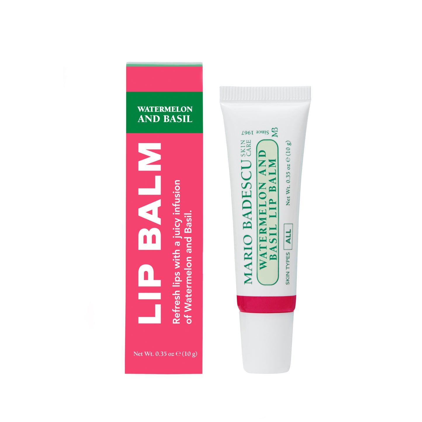 Watermelon & Basil Lip Balm