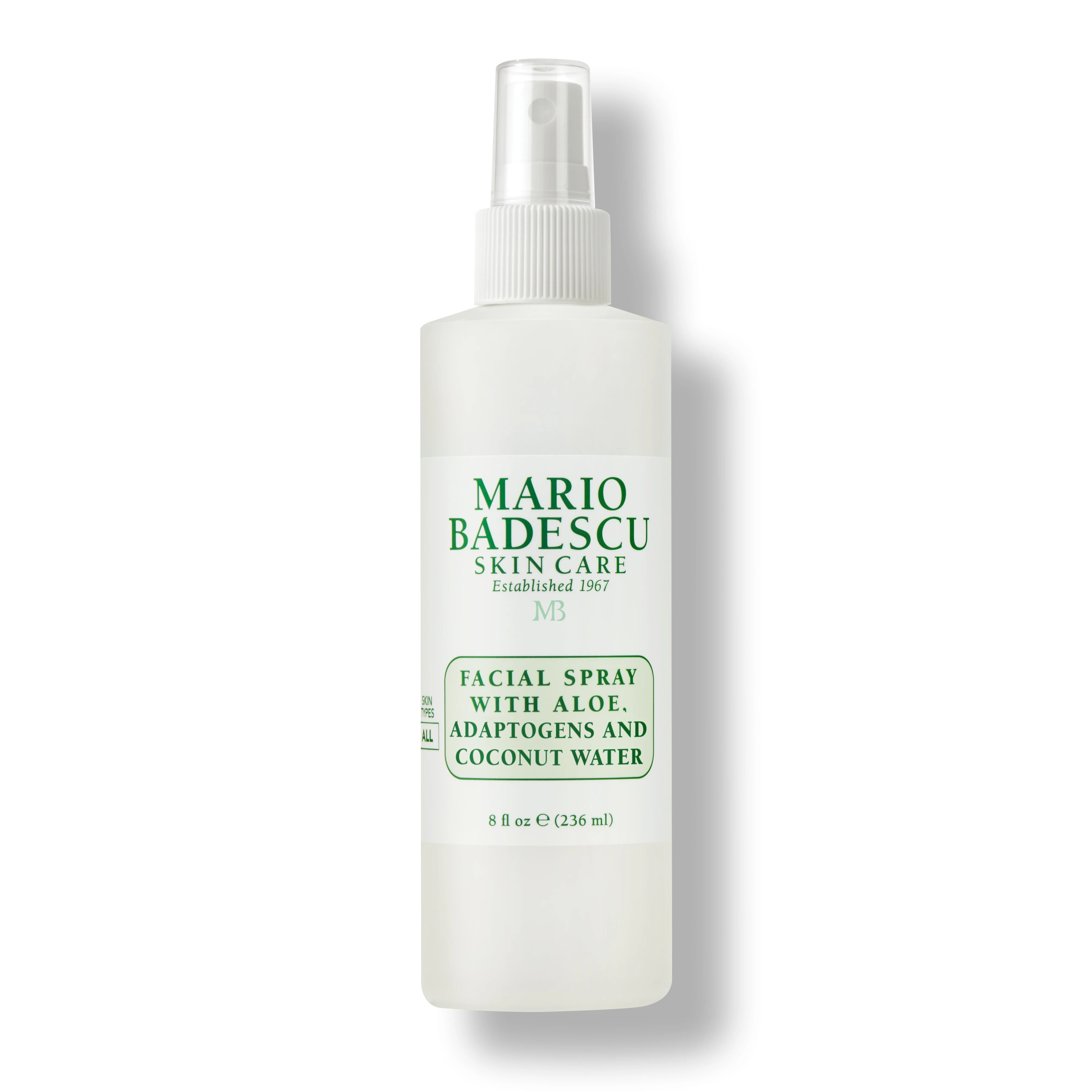 aloe first spray mundspülung Mario Badescu Facial Spray with Aloe, Adaptogens, And Coconut Water