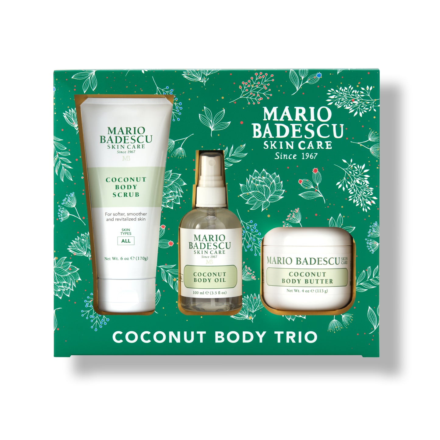  Mario Badescu Coconut Body Care Trio 